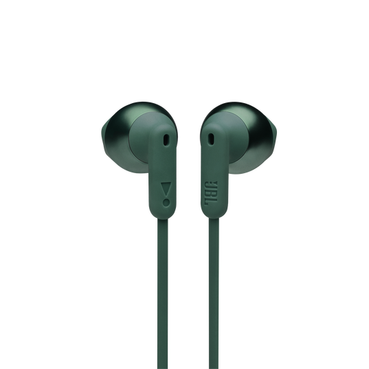 JBL Tune 215BT - Green - Wireless Earbud headphones - Front
